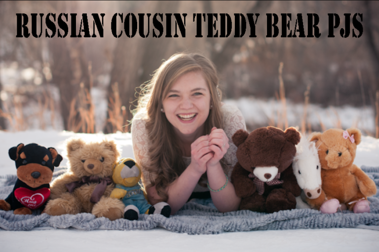 russian cousin teddy bear pjs