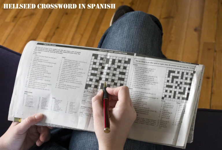 hellseed crossword in spanish